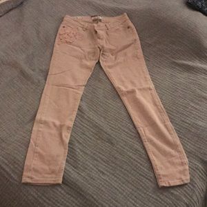 Hot Kiss Skinny Lilly rose jeans